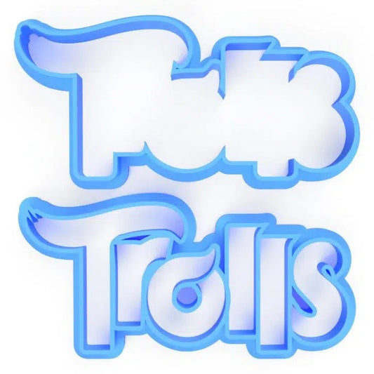 TROLLS LOGO 3" - TROLLS DREAMWORKS