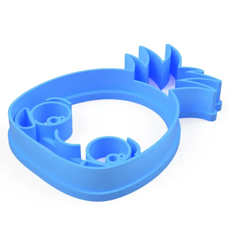 Cortador (molde) Piña caricatura - pineapple