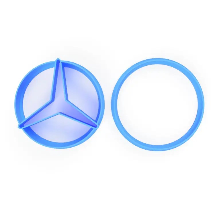 Cortador (molde) Logo Mercedes Benz