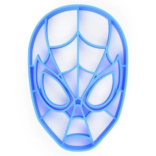 Cortador (molde) Spiderman rostro 3"- héroe Marvel