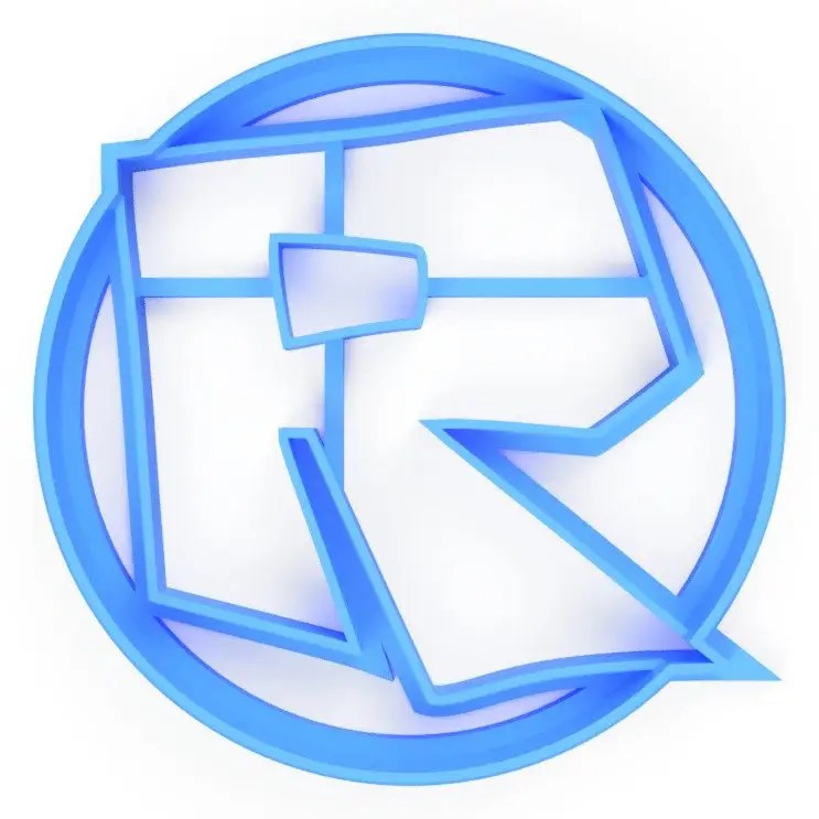 Cortador (molde) R de Roblox