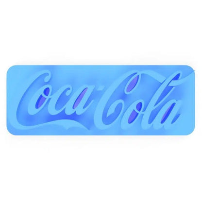 Cortador (molde) Logo Coca Cola 2" Ponchador