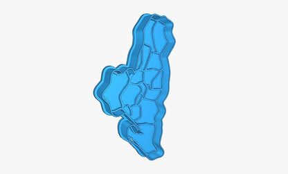 MAPA DE YAUCO Y BARRIOS 6"