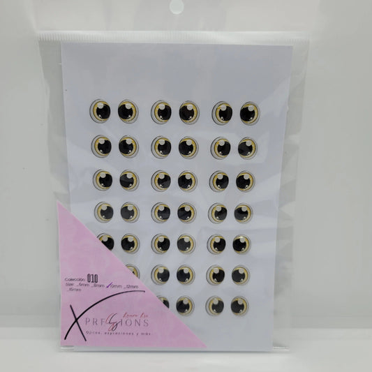 Xpression by Laura Liz-  Colección 010- 10mm- Amarillo