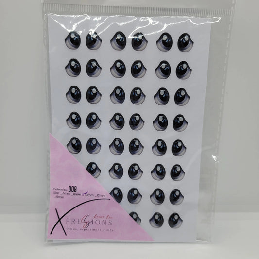 Xpression by Laura Liz-  Colección 008- 10mm- Gris