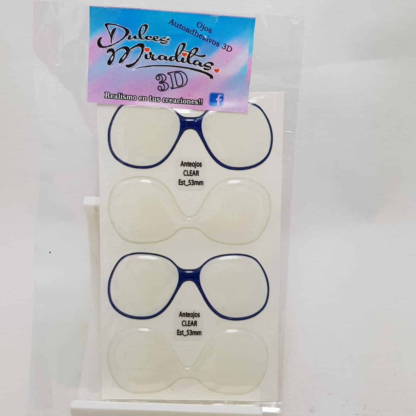 DULCES MIRADITAS ANTEOJOS CLEAR EST 53MM (copia)